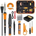 Soldering Iron Tools Set With Temperature Control. Fixed Price $32.39.
