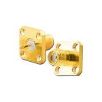 SMA-2730, Pacific Female Panel Jack With 4 Hole Flange Mounting. Fixed Price $10.59.