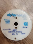 Alpha Metals Energized Rosin QQS-571 40SN 60PB Solder. .093 Dia. 17LBS. Fixed Price $179.00.