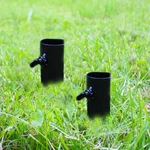 Outdoor Torch Universal Metal Ground Stake - Set Of 4 By Sunnydaze. Fixed Price $25.67.