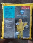 West Chester Protective Gear 3-PIECE Yellow Rain Suit Xl Premium Polyester. Fixed Price $7.50.