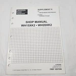 Honda Shop Service Repair Manual Book Water Pump WH15X , WH20X K2. Fixed Price $10.56.