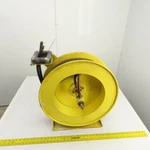 Aero-motive 3/8" X 55' Spring Retractable Heavy Duty Twin Line Welding Hose Reel. Fixed Price $361.64.