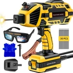 Handheld Arc Welder Kit 110V, 120A Igbt Inverter Machine With Goggles & Rods. Fixed Price $109.99.