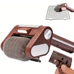 Electric Grill Brush, Cleaner With Led Light Bristle Free Steel Roller. Fixed Price $59.95.