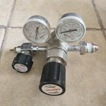 Gentec Compressed Gas Regulator Dual Stage High Purity 3000 Psig. Fixed Price $49.50.