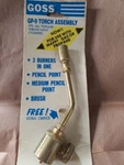 Goss GP-9 Torch Assembly For Mapp Gas Propane Fixed Neck Tube. Fixed Price $60.00.