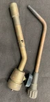(2) Vintage Gas Propane Torch Heads: Bernzomatic 14103 5" Ncg LXU-46 6". Fixed Price $20.99.