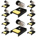 10 Pack Soldering Iron Holder / Stand With Tip Cleaning Sponge. Fixed Price $49.99.