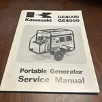Kawasaki GE4000 GE4500 Portable Generator Service Manual. Fixed Price $31.69.