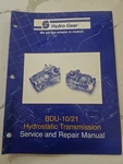 Gear BDU-10/21 Hydrostatic Pump Service Book Manual. Fixed Price $22.00.