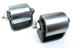 2 Pack Weld-on Skid Wheels Steel Trailer Rollers For Rv, Boat,utility. Fixed Price $29.95.