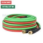 25/50/100 Ft Oxygen Acetylene Hose 1/4 Inch Twin Welding Cutting Torch. Fixed Price $29.89.