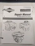 1996 Briggs & Stratton Repair Service Manual Engine Overhaul Vanguard Single Ohv. Fixed Price $23.63.