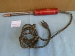 Unbranded Vintage Pencil Chisel Tip Soldering Iron 60-75W? Works Great E343. Fixed Price $32.99.