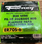 Forney 42286 ER70S-6 10 Lb. Mild Steel .030 Mig Wire Spool. Fixed Price $61.89.