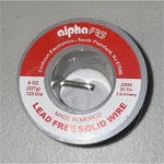 Alpha Fry Lead Free Solid Wire Solder 23955 0.125IN Diameter New 8OZ Roll. Fixed Price $13.49.