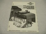 MS-9640-11/87 Briggs & Stratton Service Repair Manual 2 Cycle Engine 95700 96700. Fixed Price $14.95.