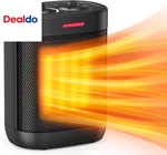 1000W Space Heater, Small Ceramic With Thermostat, Mini Portable El. Fixed Price $44.17.