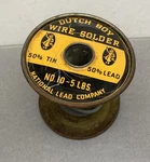 Vintage Dutch Boy Partial Solder Roll. Fixed Price $8.95.
