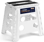 13" Folding Step Stool For Adults And Kids Holds Up 300 Lbs,non-slip. Fixed Price $21.33.