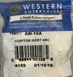 Western Enterprise AW-15A Adaptor Inert Arc (bag Of 5) New Free Shipping. Fixed Price $23.00.