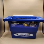 25 Lb. Werner Plastic Utility Bucket. Fixed Price $19.99.