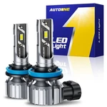 Autoone H11 Led Headlight Kit Low Beam Bulb Super Bright 6500K Hid White 100W. Fixed Price $19.99.