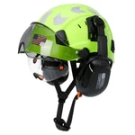 Ce Construction Safety Helmet With Visor Built In Goggles Earmuffs Ansi Hard Hat. Fixed Price $61.99.