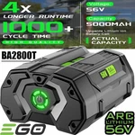 For Genuine Ego Power+ BA2800T 5.0 Ah Battery W/ Fuel Gauge Volt. Fixed Price $81.00.