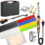 Welder 110V-100W Welding Kit With 140PLASTIC Small, Orange. Fixed Price $34.05.
