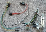 Solderless Ez-install Wiring Kit For 3 Active Emg Pickup 1V1T 5-WAY Strat Black. Fixed Price $54.85.