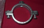 5-PACK Oatey 1-1/4" Galvanized Split Ring Pipe Hangers 33554 New Fast Ship Deal. Fixed Price $13.49.
