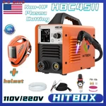Hitbox 45A Non Touch Pilot Arc Air Plasma Cutter 110V/220V 14MM Cutting +helmet. Fixed Price $209.99.