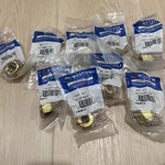 Western Enterprises (9) C-7 Brass Nut, (2) C-19 Barbed Nipple, (1) C-8. Fixed Price $20.00.