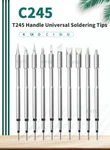 Jbc C245 Compatible Soldering Tips Knife Chisel Bevel Barrel Point By Myto. Fixed Price $20.40.