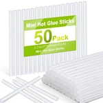 50 Pack Mini Hot Glue Sticks, Clear For Gun, St.... Fixed Price $15.23.