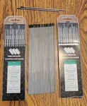 47 Sticks Weldmark 3/32" X 7" Pure Ground Tungsten Electrode, 10 Per Package. Fixed Price $19.98.