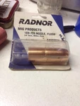 Radnor 726 Millerstyle Mig Nozzle 5/8 Bore Flush Tip (1 Per Card). Fixed Price $9.00.