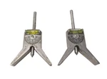*lot Of 2* Damaged Jackson Products Centering Head Curv-o-mark Level 0712-0005. Fixed Price $43.48.