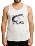Solar Activated Tank Top For Men - Uv Reactive Color Changing Shirt Sunlight. Fixed Price $17.99.