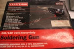Craftsman 954046 Heavy-duty Soldering Gun 230/150W. Fixed Price $29.99.