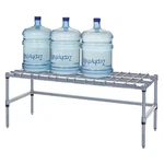 Quantum Food Service 60" X 24" Gray Wire Dunnage Rack W/ Removeable Top. Fixed Price $311.36.
