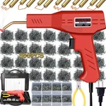 Plastic Welder Kit Soldering Hot Stapler Bumper Repair Welding Gun 800 Staples. Fixed Price $25.71.