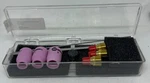 Miller Electric AK4GL Weldcraft Accessory Gas Lens Kit Complete Open Case. Fixed Price $139.49.