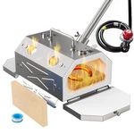Nelyrho Blacksmith Forge Starter Kit, Double Door, Made Of Stainless 1 Burner. Fixed Price $132.20.