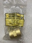 Western Enterprises BF-12HP 3/4IN X Female To Coupler. Fixed Price $22.78.