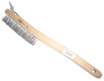 Forney 70511 Carbon Steel Long Handle Wire Brush 13 3/4" Scraper X 19. Fixed Price $9.99.