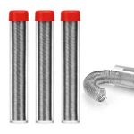 Wycycw 3PCS Solder Wire 63/37,HIGH Purity Tin Rosin Core 1.0MM,45G, Sliver. Fixed Price $10.52.