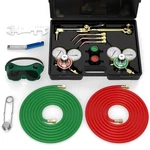 Oxygen Acetylene Torch Kit Gas Cutting Welding Set Welder Tools With Reg. Fixed Price $189.72.